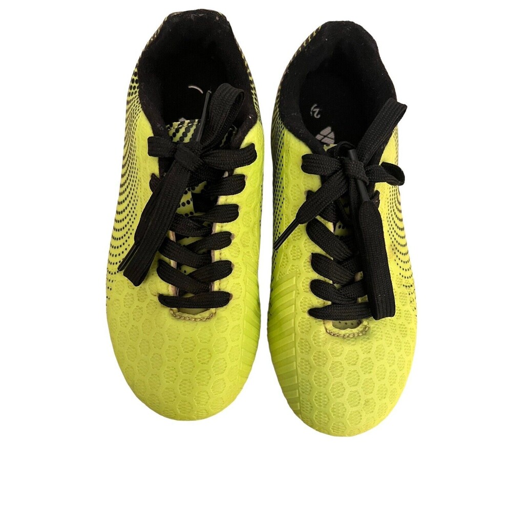 Vizari  Soccer Cleats Kids 12  Stealth FG Green Black Athletic Trainers